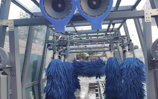 坐標京畿重地——河北保定，潘達智能洗車(Intelligent car wash)配置林頓洗車設備