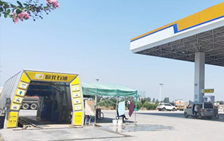 疫情之下，一座皖北石油加油站的日常 ！皖北石油加油站——選配全自動洗車機作業，加油配套得力助手！