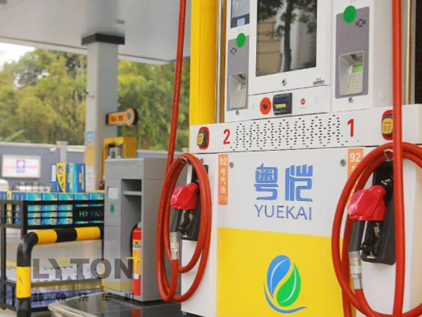 四會粵愷，一站三套洗車設備！粵愷加油站復購林頓FX11全自動洗車機