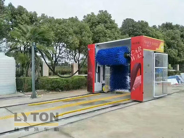 環保節水效率高！兩臺林頓龍門往復式全自動洗車機即將竣工！