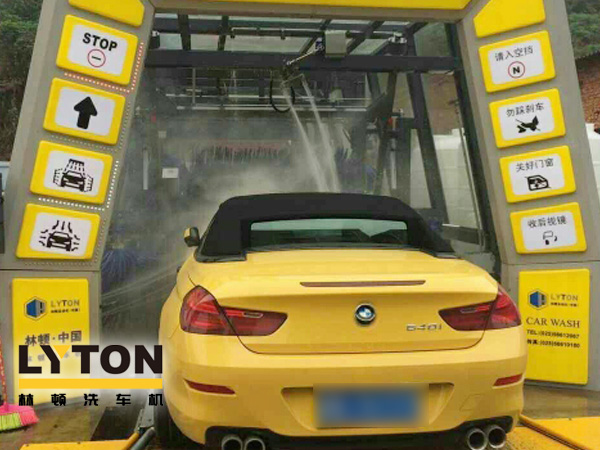 高效快捷，安全可靠！林頓FX11電腦洗車機車型清洗！