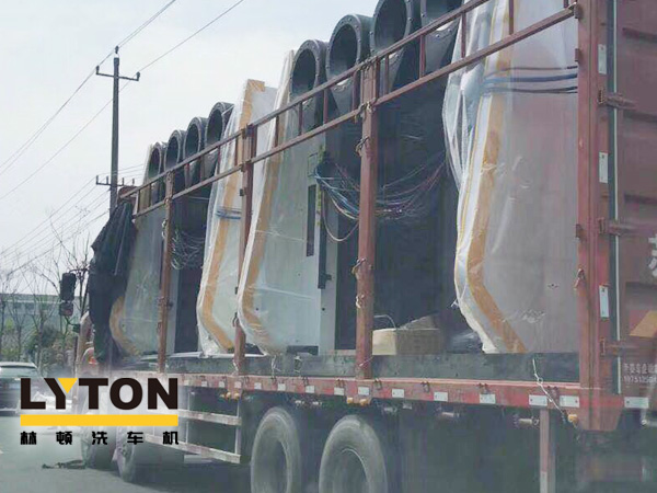 林頓電腦洗車機聚焦運營、優化結構、提質增效。疫情之后公司業務穩步有序開展！龍門機兩臺裝車待發，目的地上海！