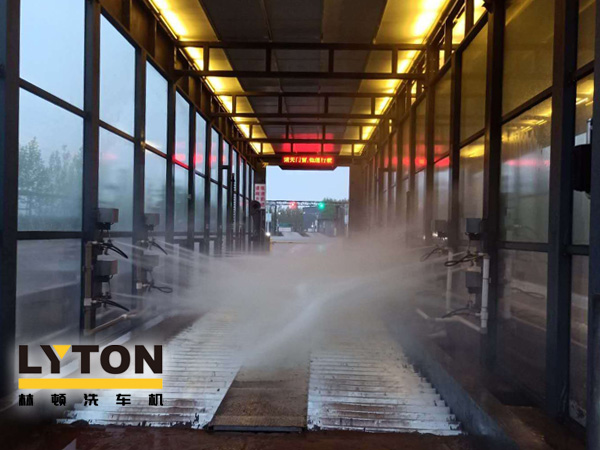 節能降耗、降本增效！定制款林頓工程類洗車機！鋼鐵廠、碼頭、工地專用！