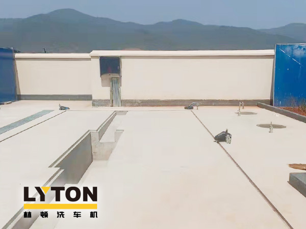 高品質土建，引領高質量發展！云貴龍門全自動洗車機土建完工！