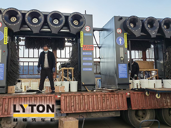 林頓龍門往復式全自動洗車機——GD-20系列發貨！