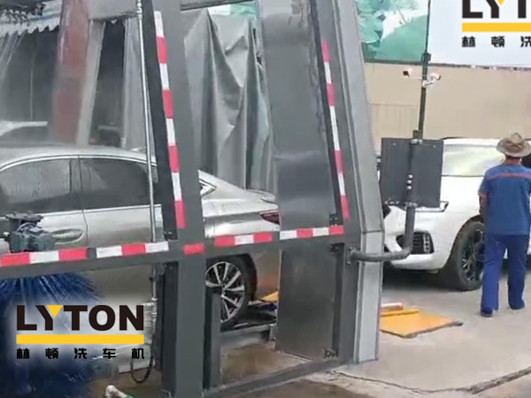 用戶對比，還得林頓FX11全自動洗車機！常州南門石化配置洗車設備記！“品質·交付”只為不負客戶所托！