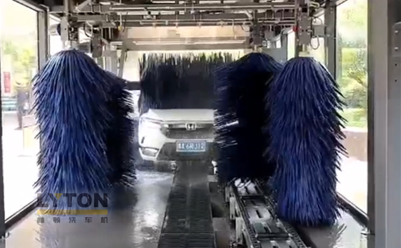 杭州蕭山區一加油站引入林頓 FX11 全自動洗車機 升級便民服務